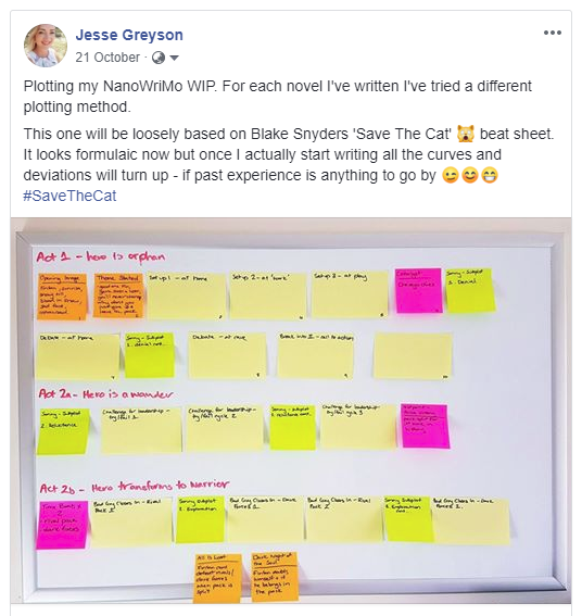 jesse greyson beat sheet